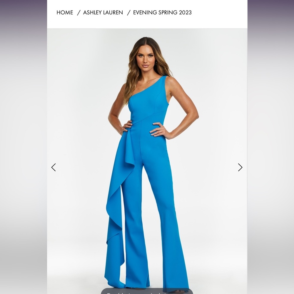 NWT Ashley Lauren 11152 jumpsuit